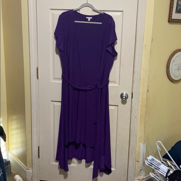 cato purple dress